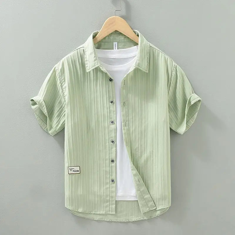 Carson Breeze Cotton Shirt - [Ezra Daniel]