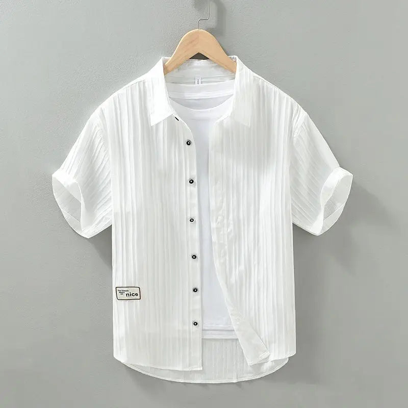 Carson Breeze Cotton Shirt - [Ezra Daniel]