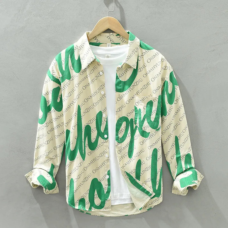 Carson Letter Shirt - [Ezra Daniel]