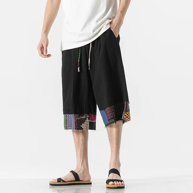 Collins Patchwork Shorts - [Ezra Daniel]