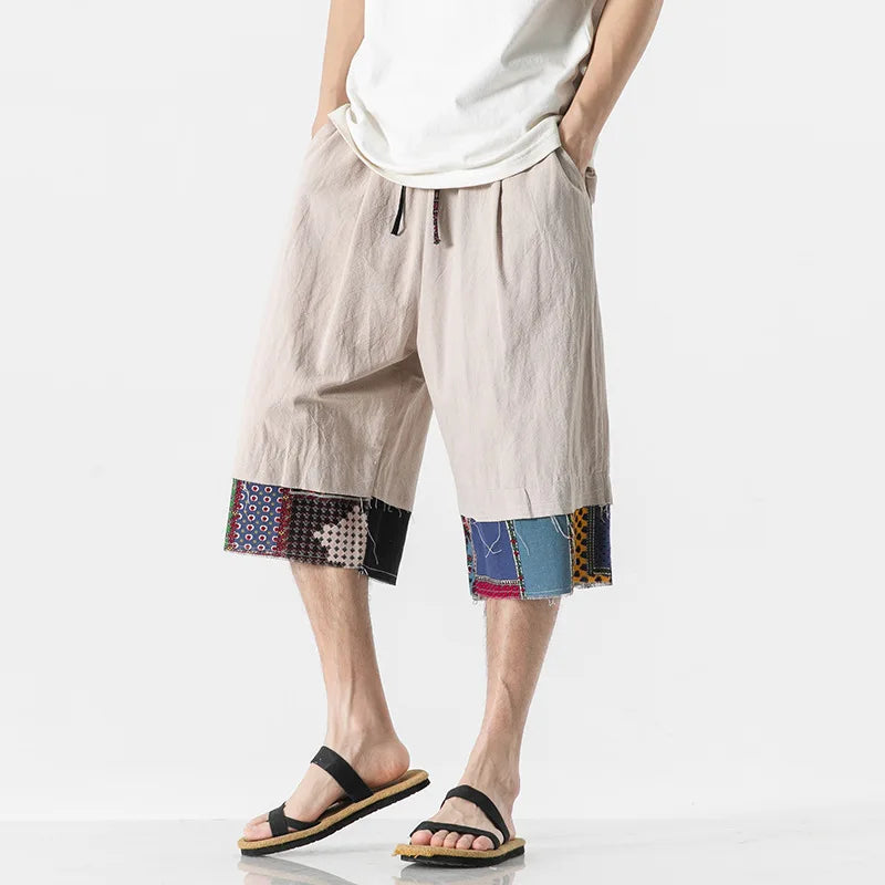 Collins Patchwork Shorts - [Ezra Daniel]