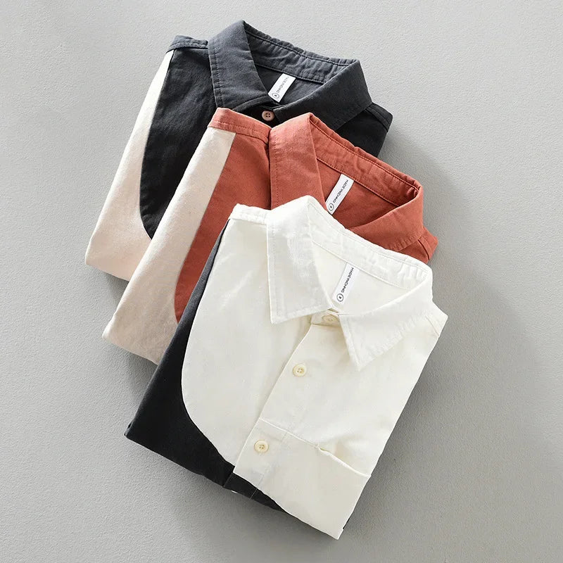 Easton Color Block Shirt - [Ezra Daniel]