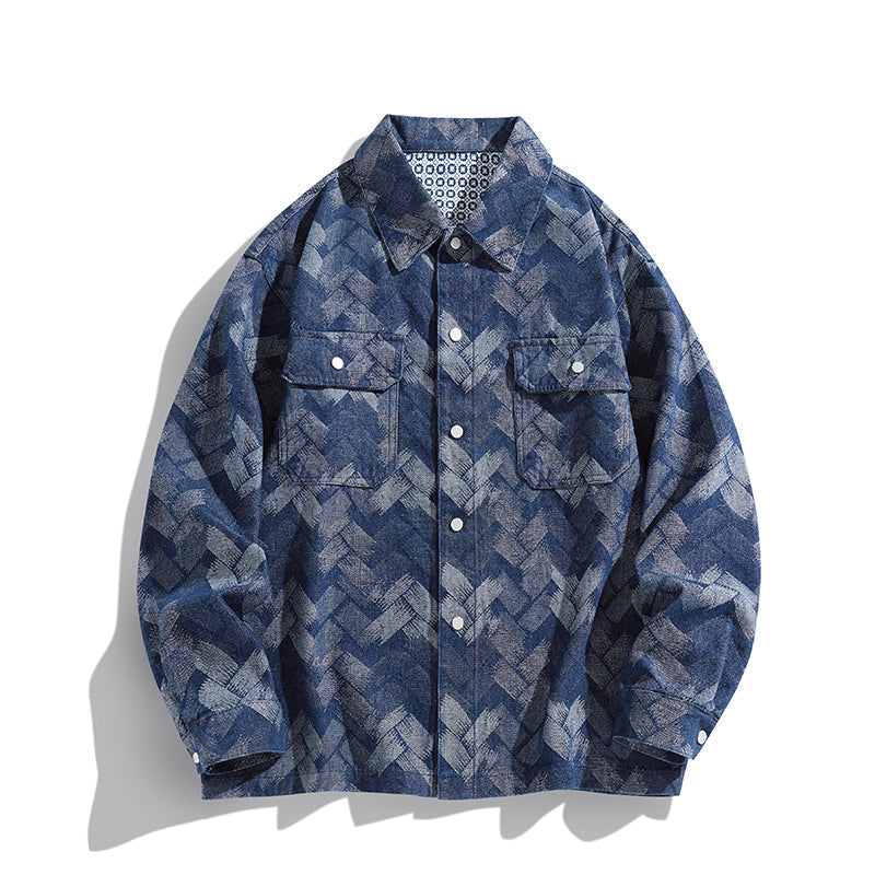 Easton Geometric Jacket - [Ezra Daniel]