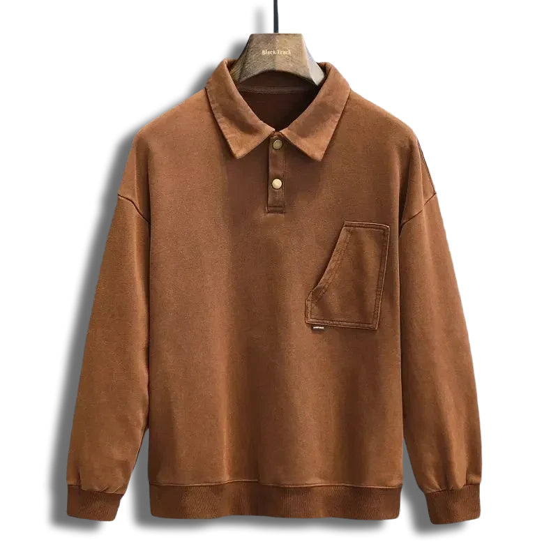 Easton Washstone Polo Sweater - [Ezra Daniel]