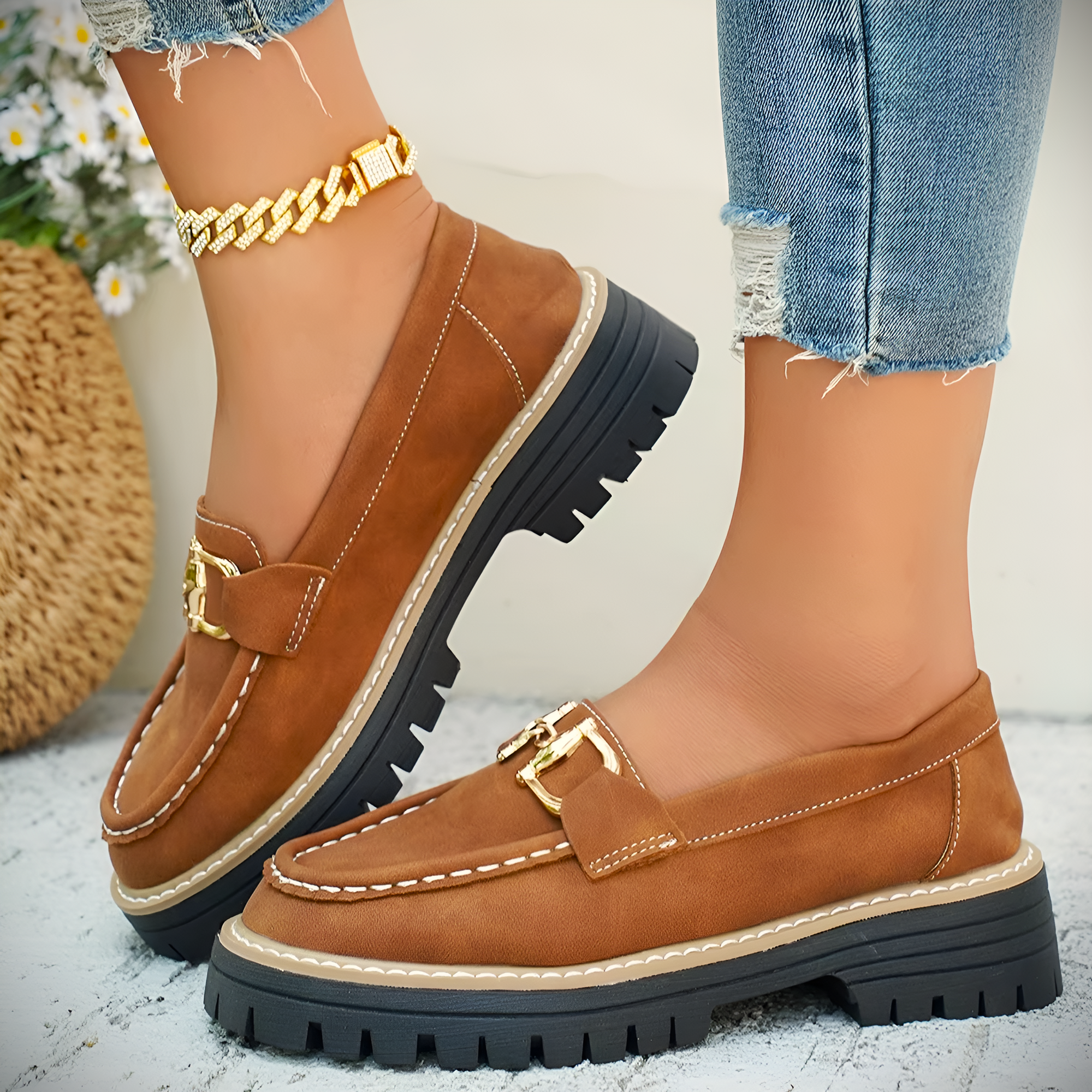 Monroe Platform Loafers