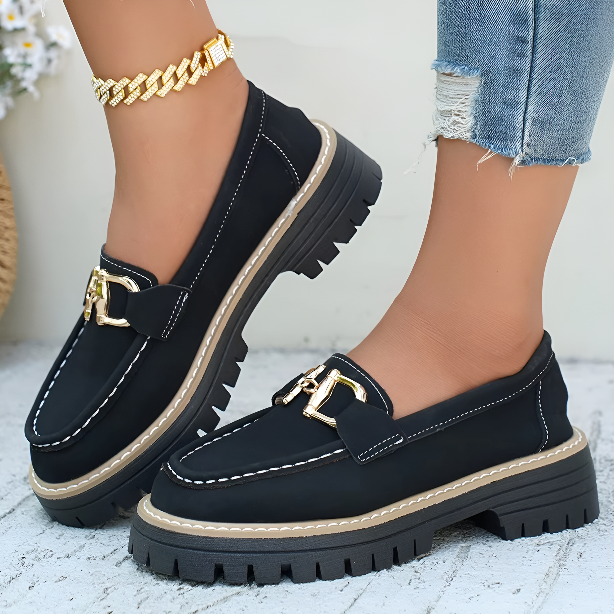 Monroe Platform Loafers