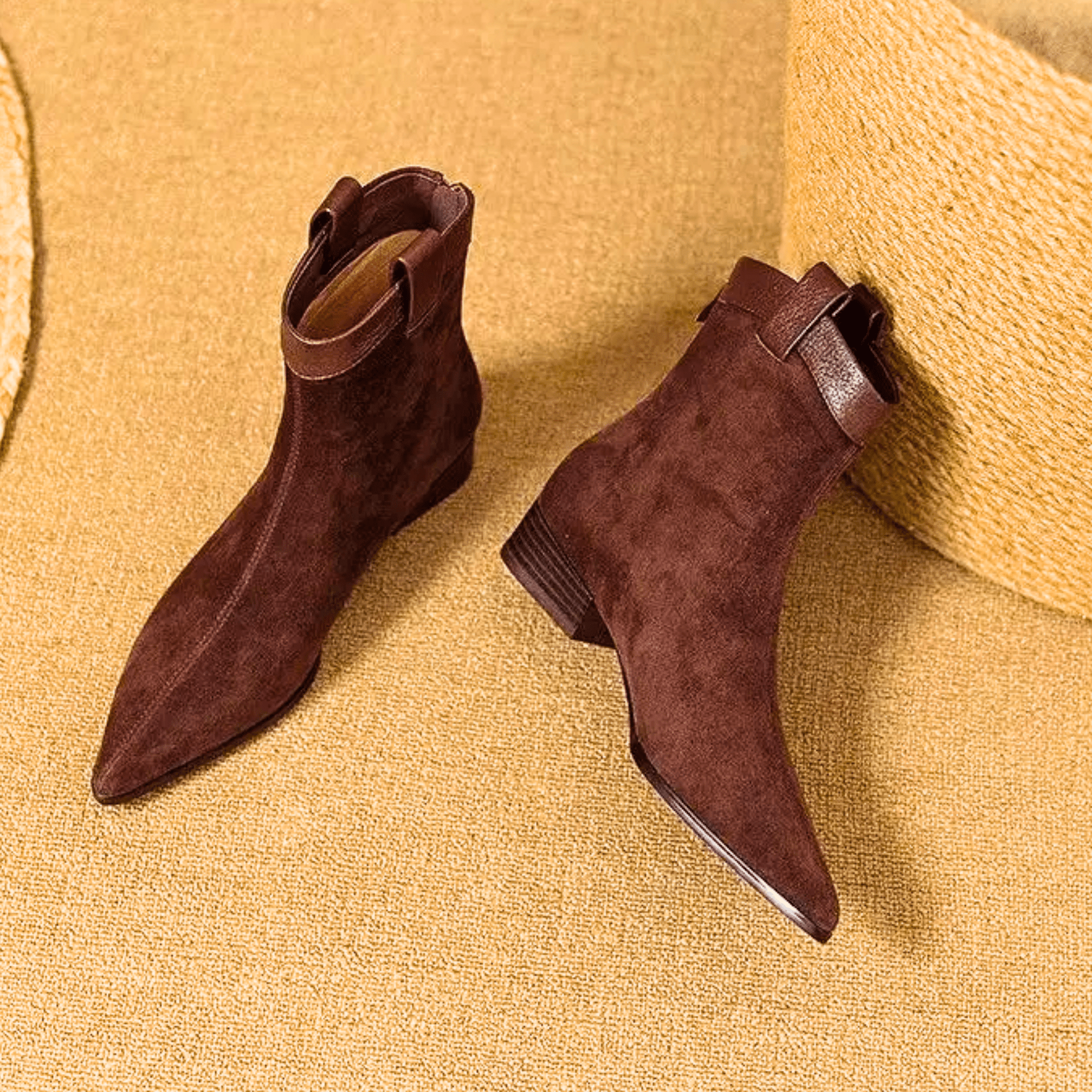 Brienne Suede Ankle Boots