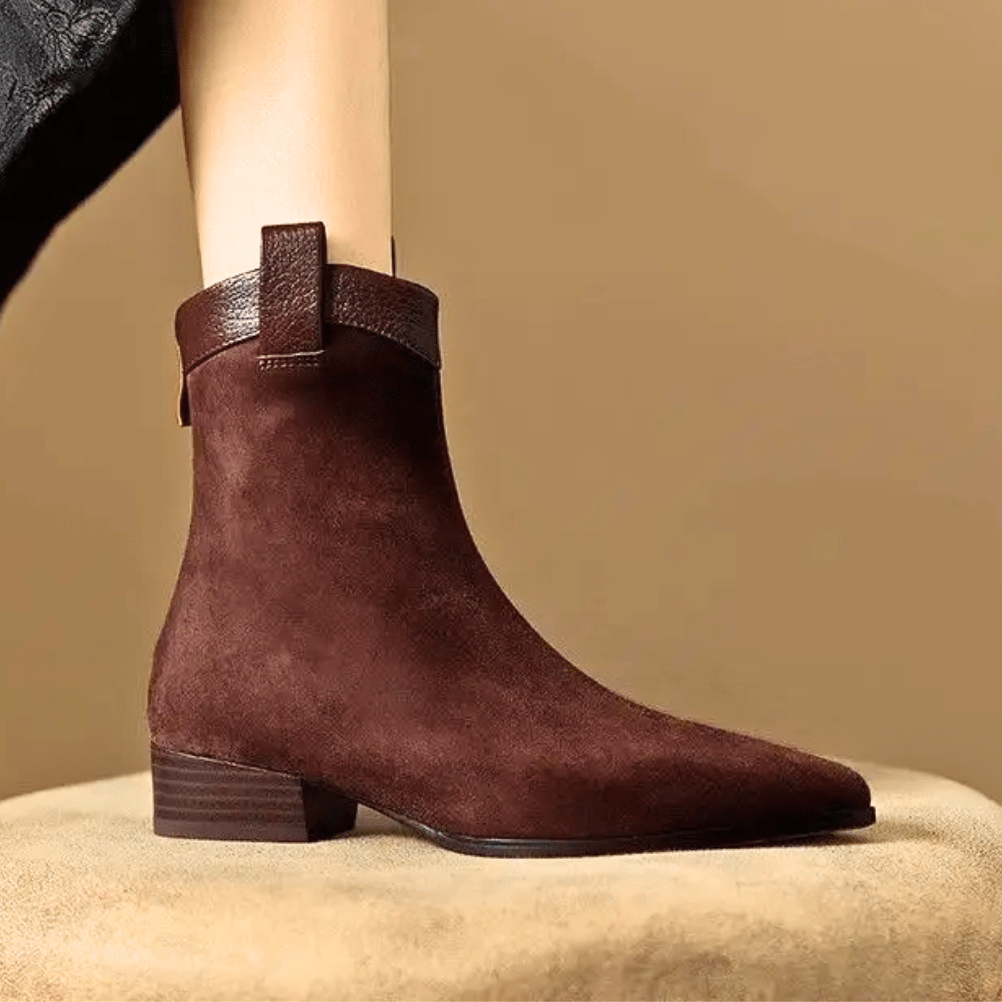 Brienne Suede Ankle Boots