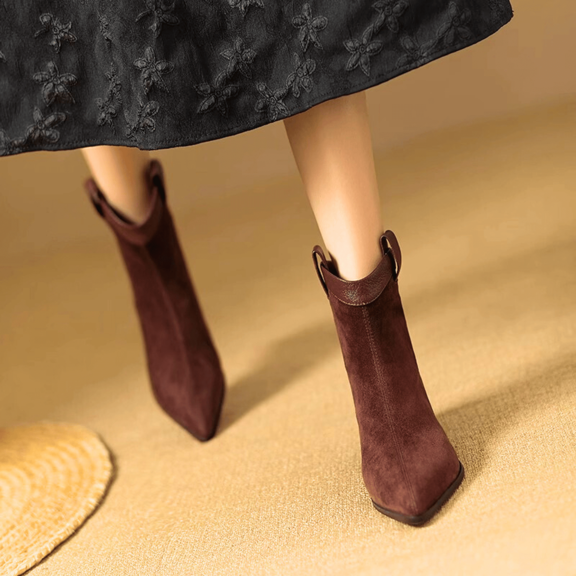 Brienne Suede Ankle Boots