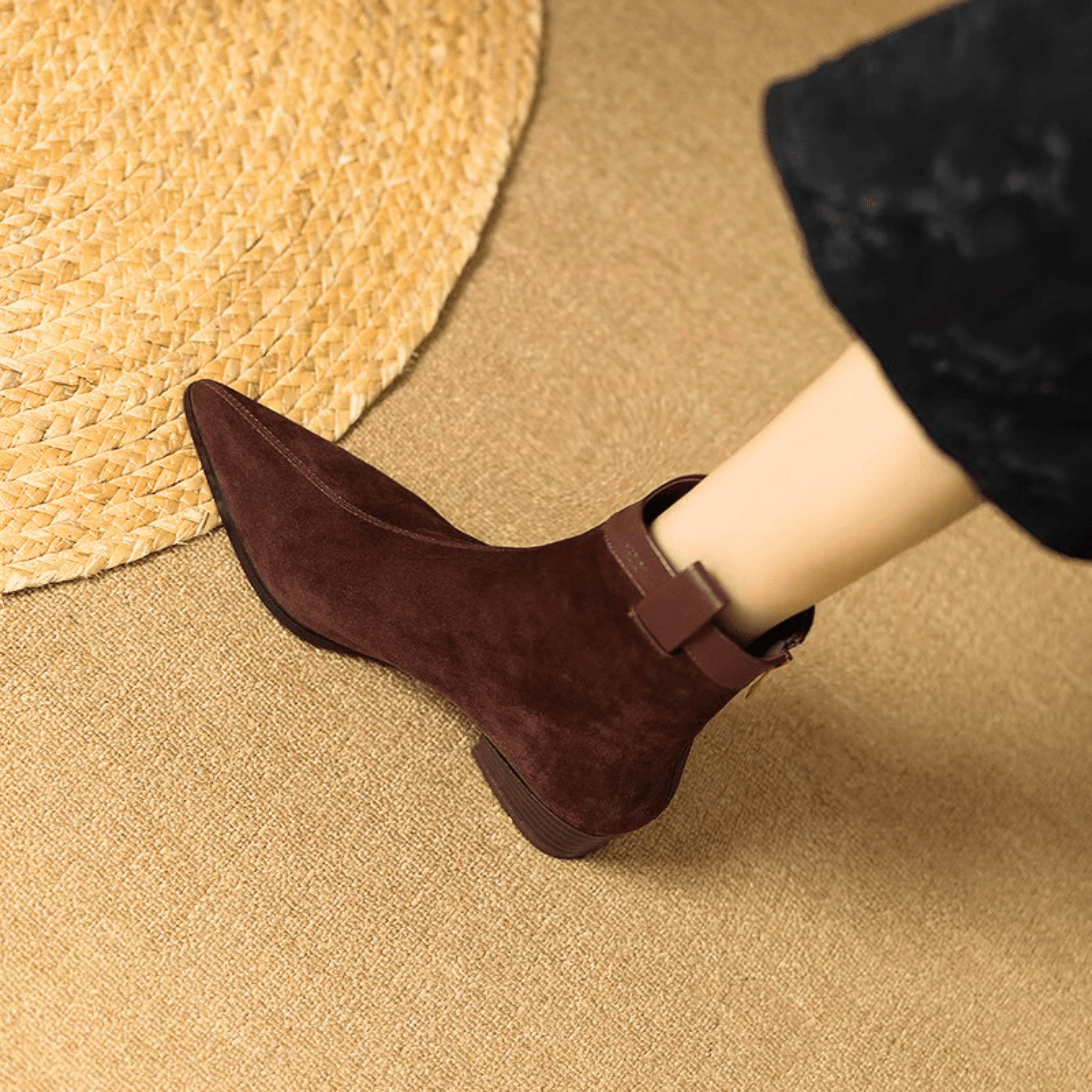 Brienne Suede Ankle Boots