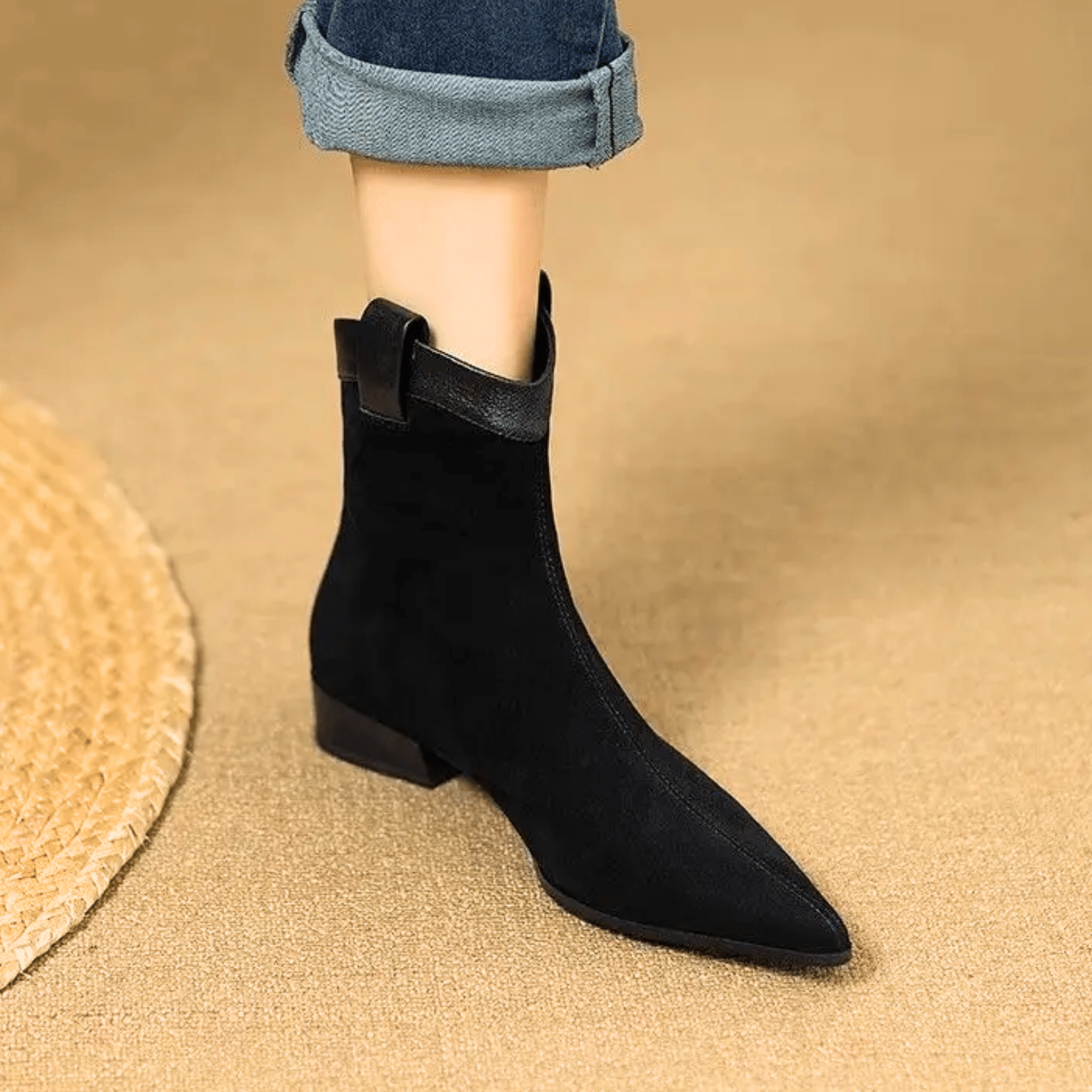 Brienne Suede Ankle Boots